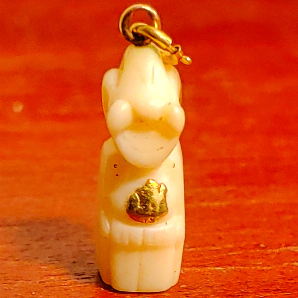 Antique Super rare! Alaskan billiken 24k charm
